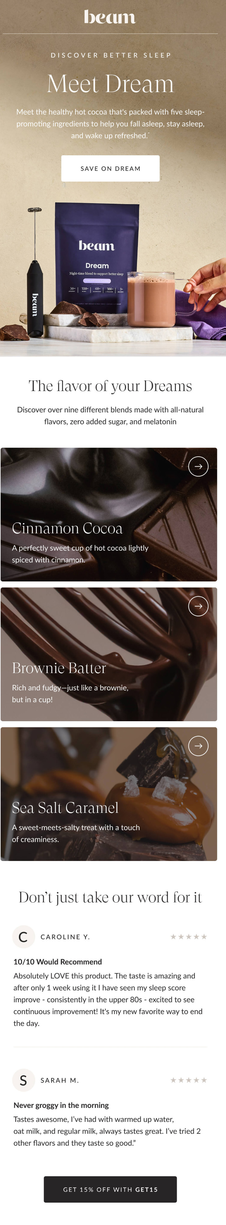 Cannabis Email Design
